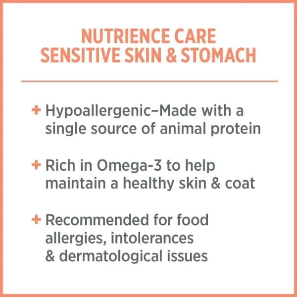 Nutrience Care  Sensitive Skin & Stomach Canned Cat Food