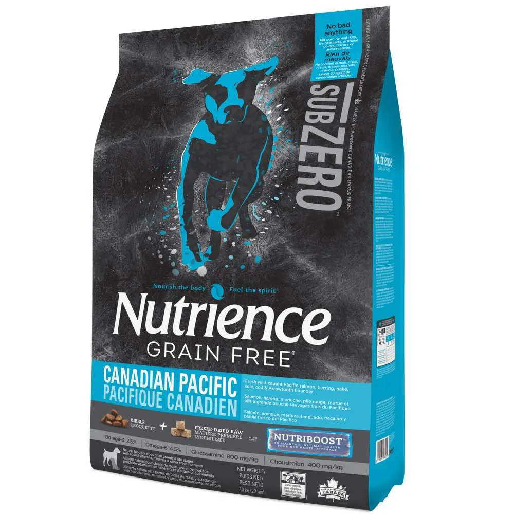 Nutrience Subzero Canadian Pacific Formula Grain Free Dry Dog Food