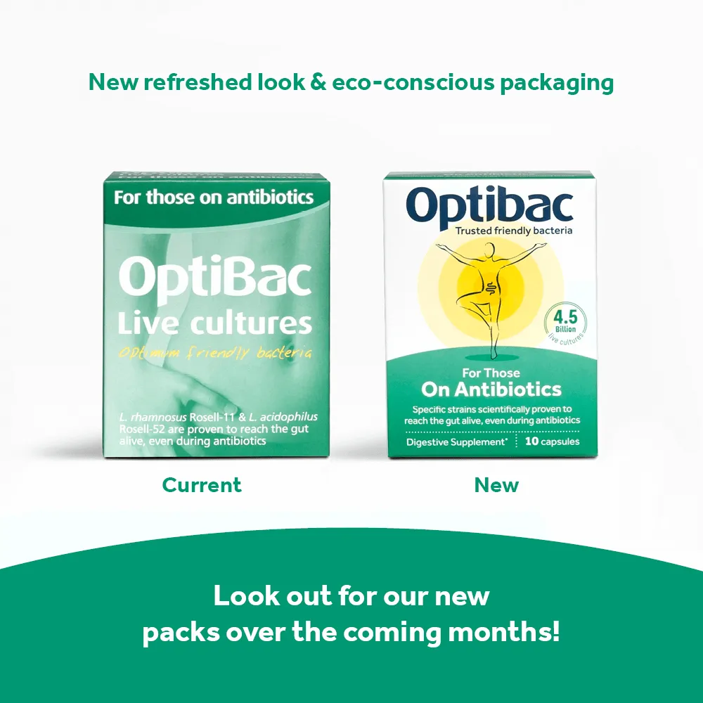 OptiBac For Those On Antibiotics 10 Capsules