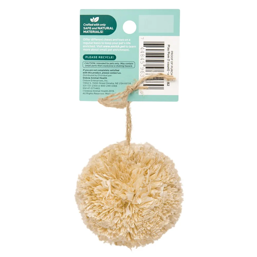 Oxbow Enriched Life Play Pom For Small Animals