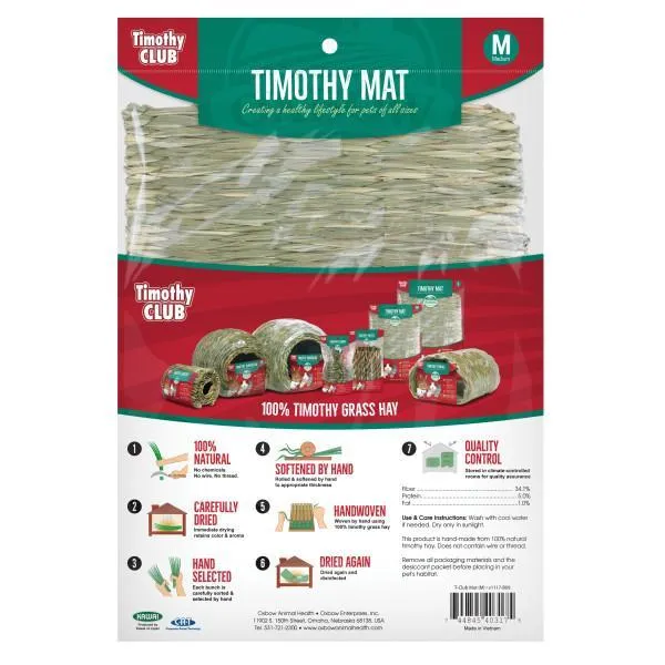 Oxbow Timothy Club Mat Medium 250g^^^