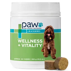 PAW by Blackmores Wellness and Vitality Chews for Dogs 300g