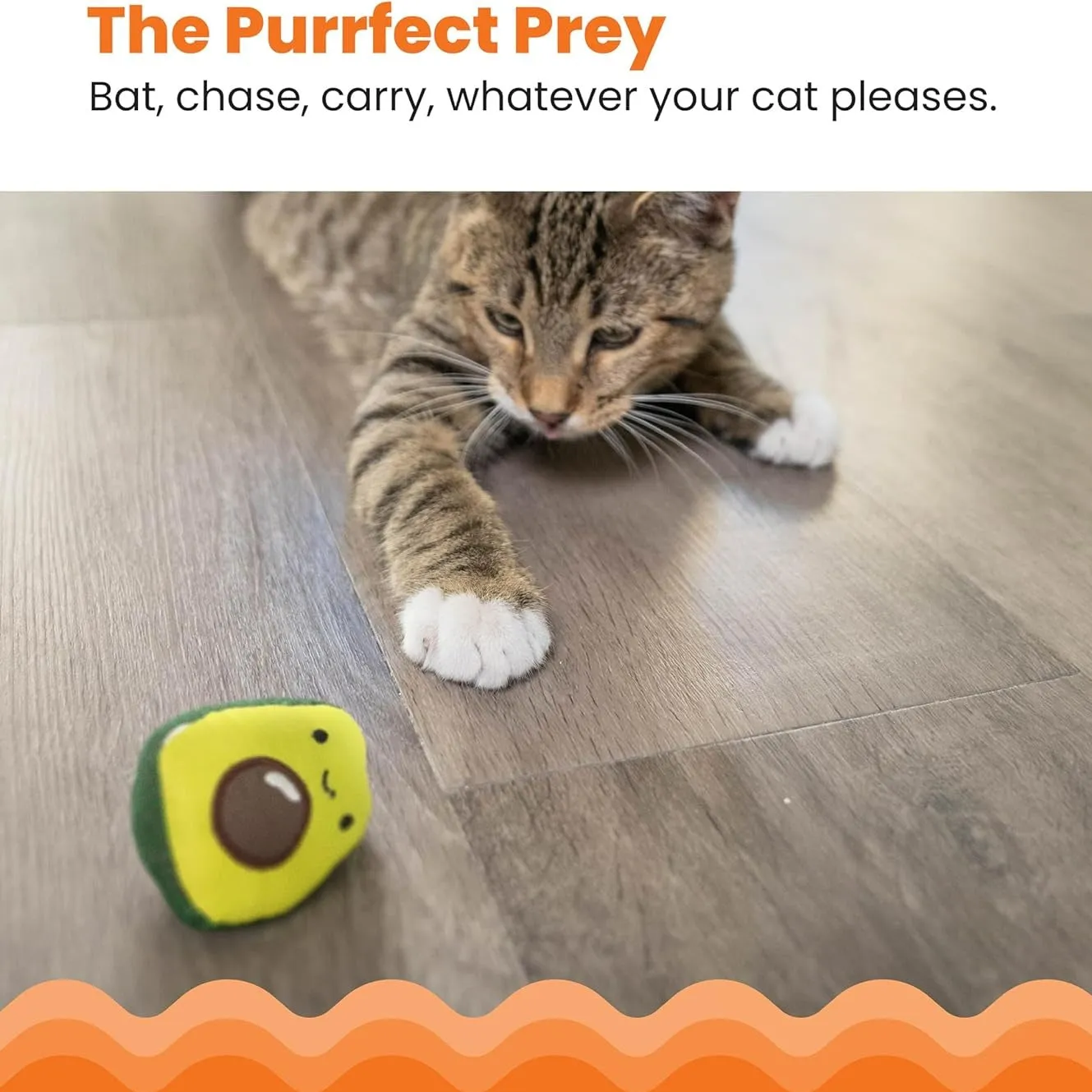 Petstages Lil' Avocato Cat Toy