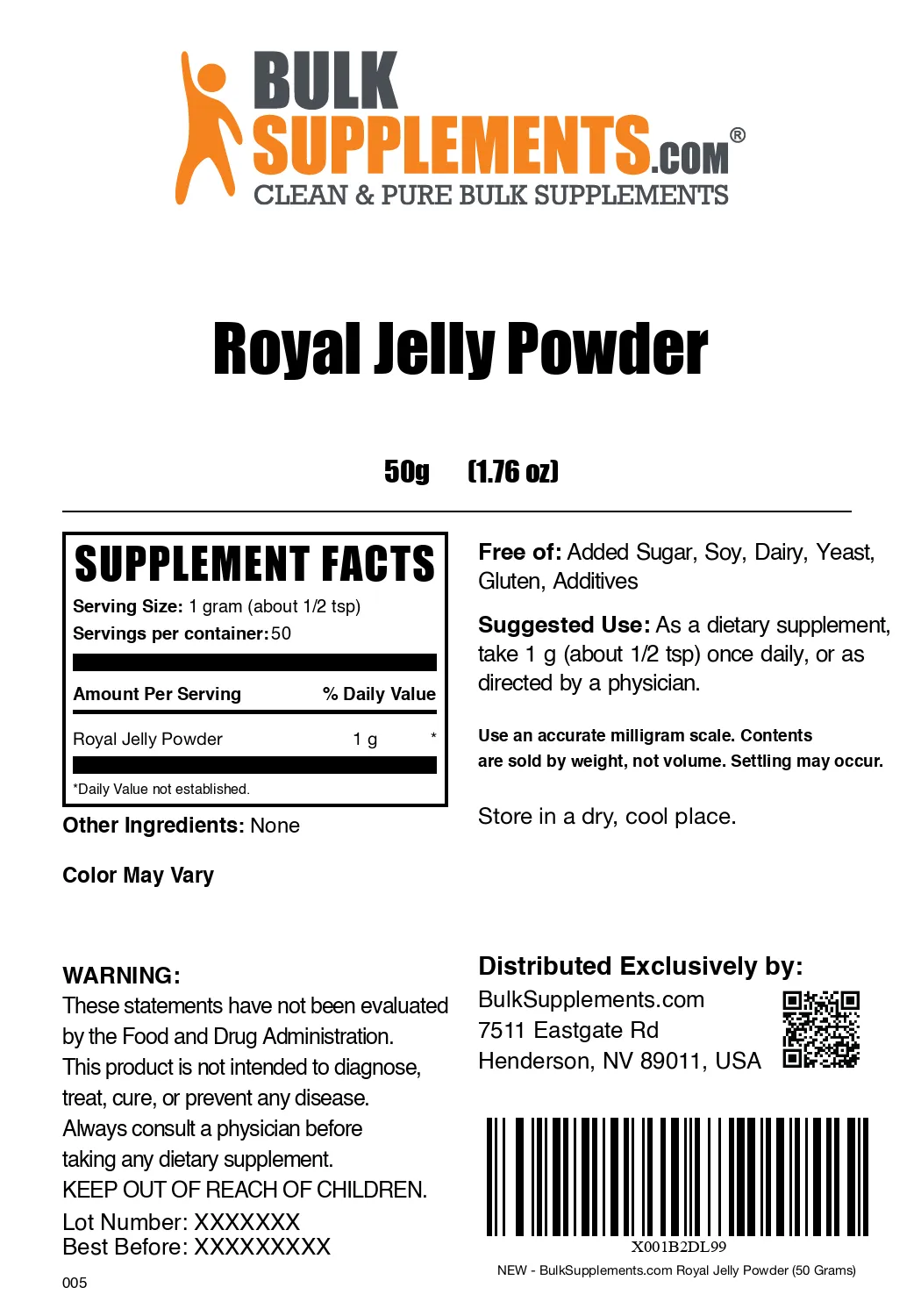 Royal Jelly Powder