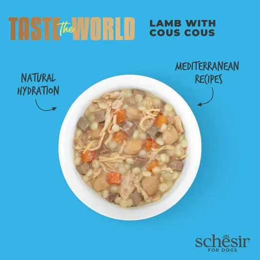 Schesir Taste The World Wet Dog Food (Lamb With Cous Cous)