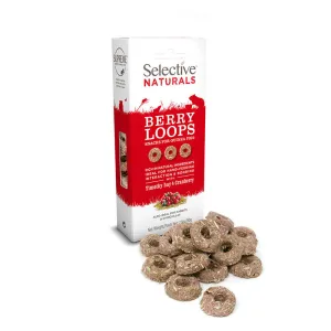 Selective Naturals Berry Loops Guinea Pig Treats 80g