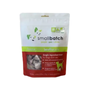 Small Batch Freeze Dried Beef Hearts Dog Treats, 3.5 oz