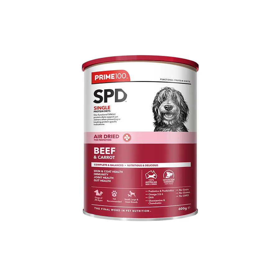 SPD™ Air Dried Beef & Carrot 600g