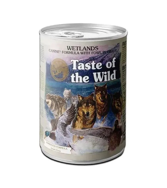 Taste of the Wild Wet Dog Food (Wetlands Fowl)