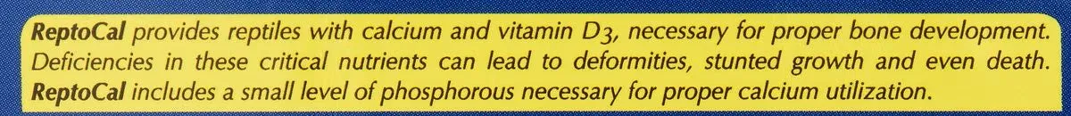 TetraFauna ReptoCal Calcium Supplement For Reptiles (2.12 oz)