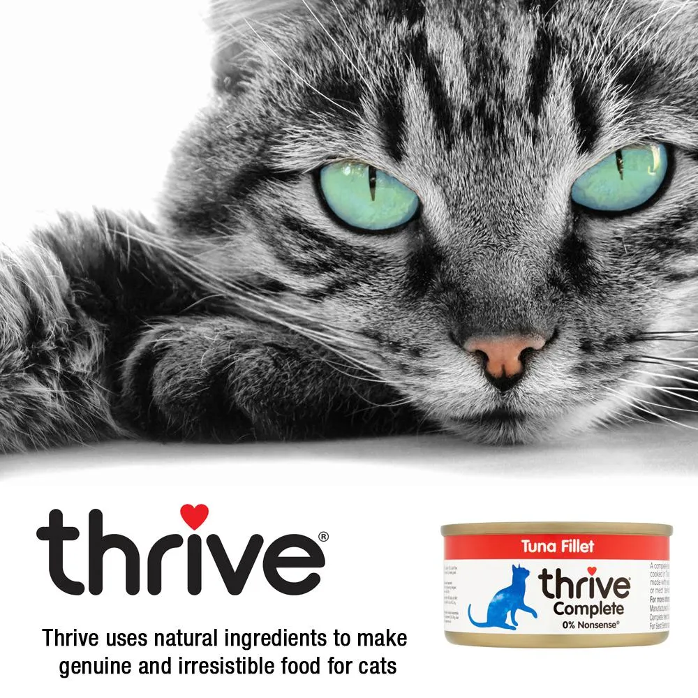 Thrive Tuna Fillet Wet Cat Food 75g