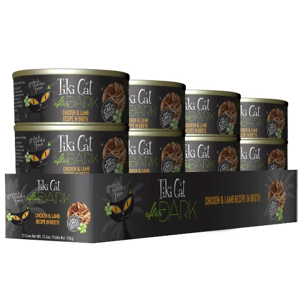 Tiki Cat After Dark Chicken & Lamb Recipe Canned Cat Food