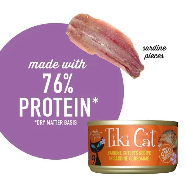 Tiki Cat Grill Sardine Cutlets Recipe Canned Cat Food