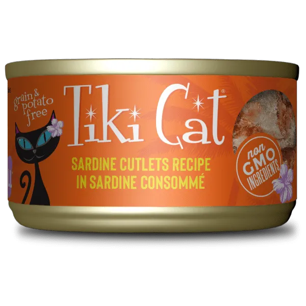 Tiki Cat Grill Sardine Cutlets Recipe Canned Cat Food