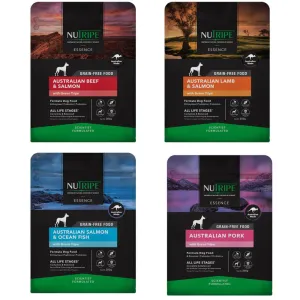 'TRIAL SPECIAL 15% OFF': Nutripe Essence Australian Grain-Free Dry DOG Food 200g