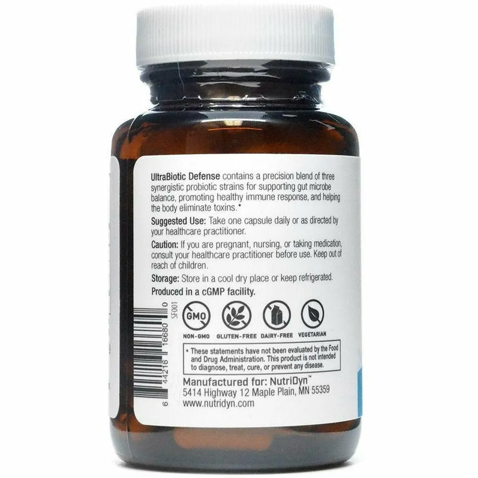 UltraBiotic Defense 30 Capsules by Nutri-Dyn