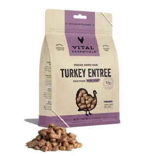 Vital Essentials Turkey Entree Freeze Dried Mini Nibs 14oz