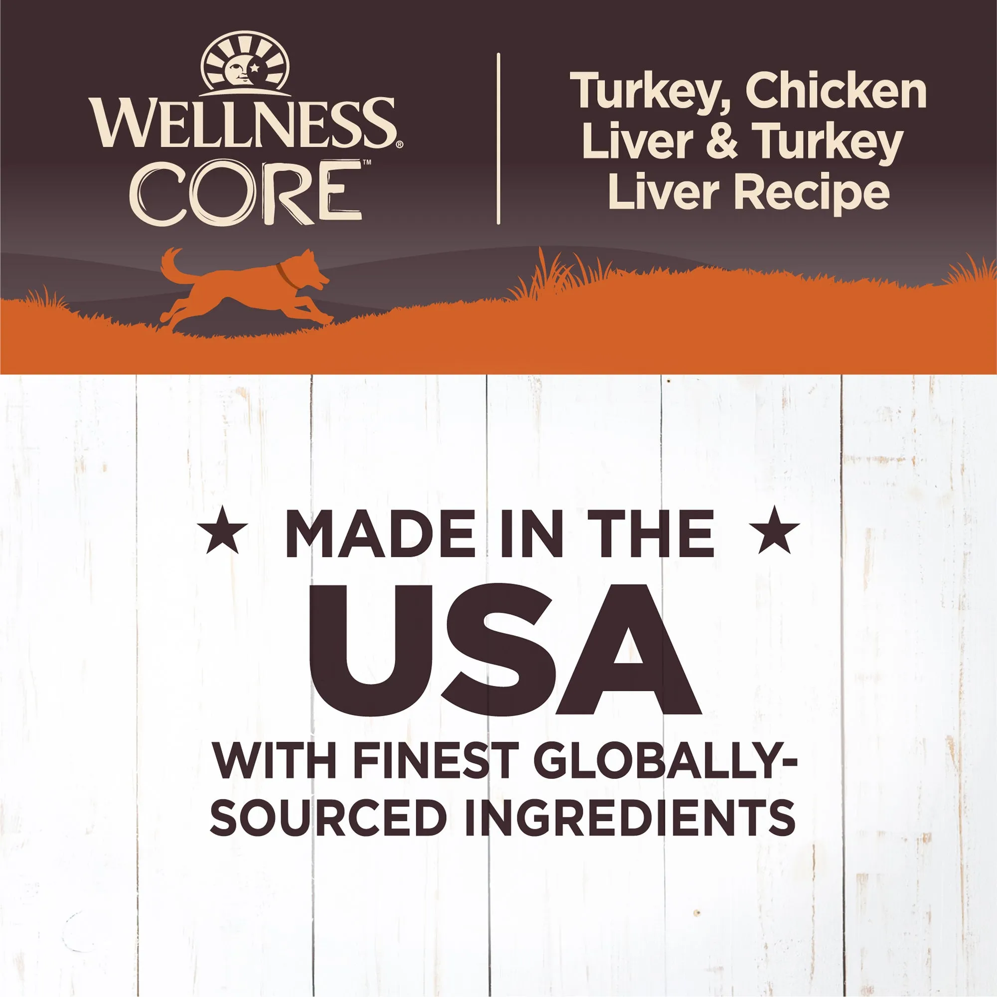 Wellness CORE Grain Free Wet Dog Food (Turkey, Chicken Liver & Turkey Liver Recipe)