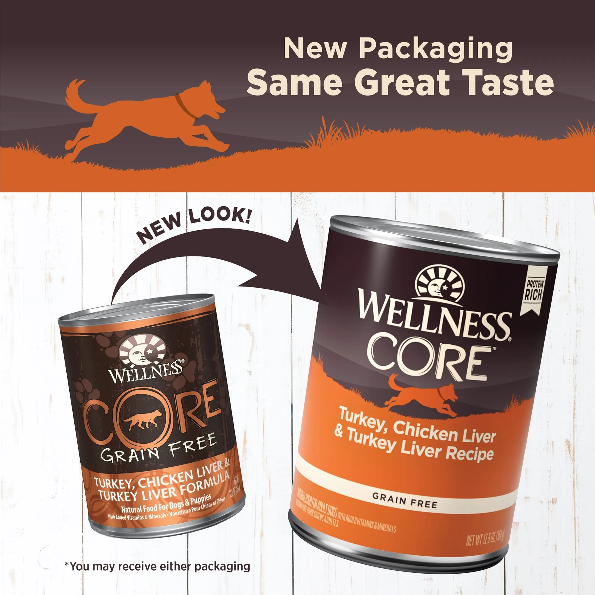 Wellness CORE Grain Free Wet Dog Food (Turkey, Chicken Liver & Turkey Liver Recipe)