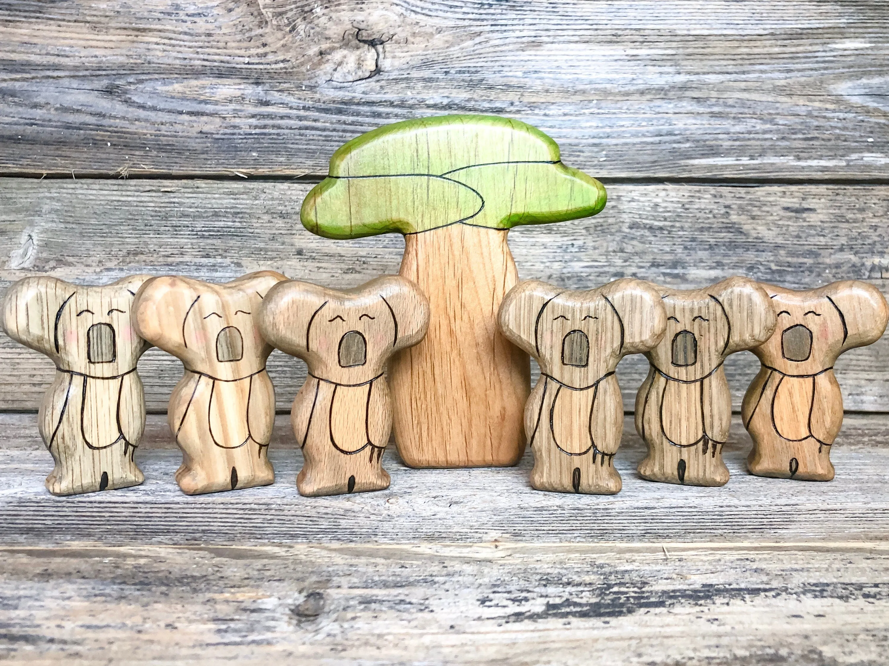 Wooden Koala Toy