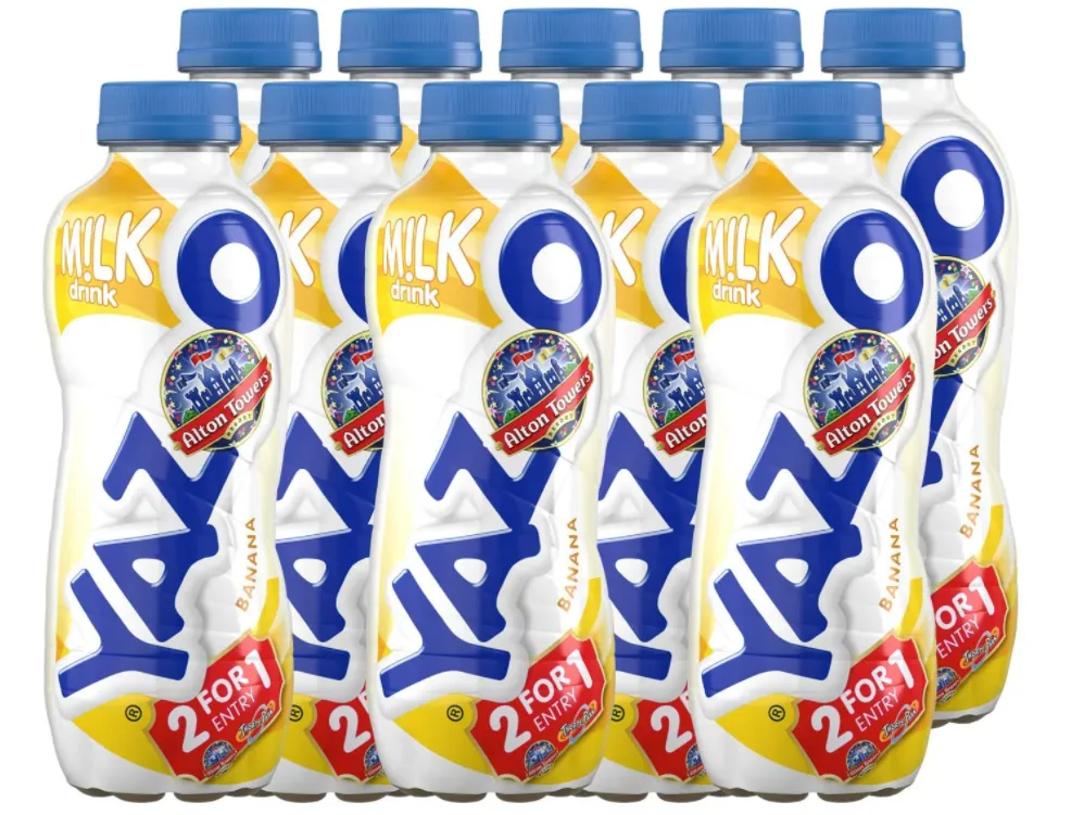 Yazoo Banana Milk Drink 400ml (Pack of 10)