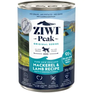 Ziwi Canned Mackerel & Lamb Recipe Dog Food - 13.75oz